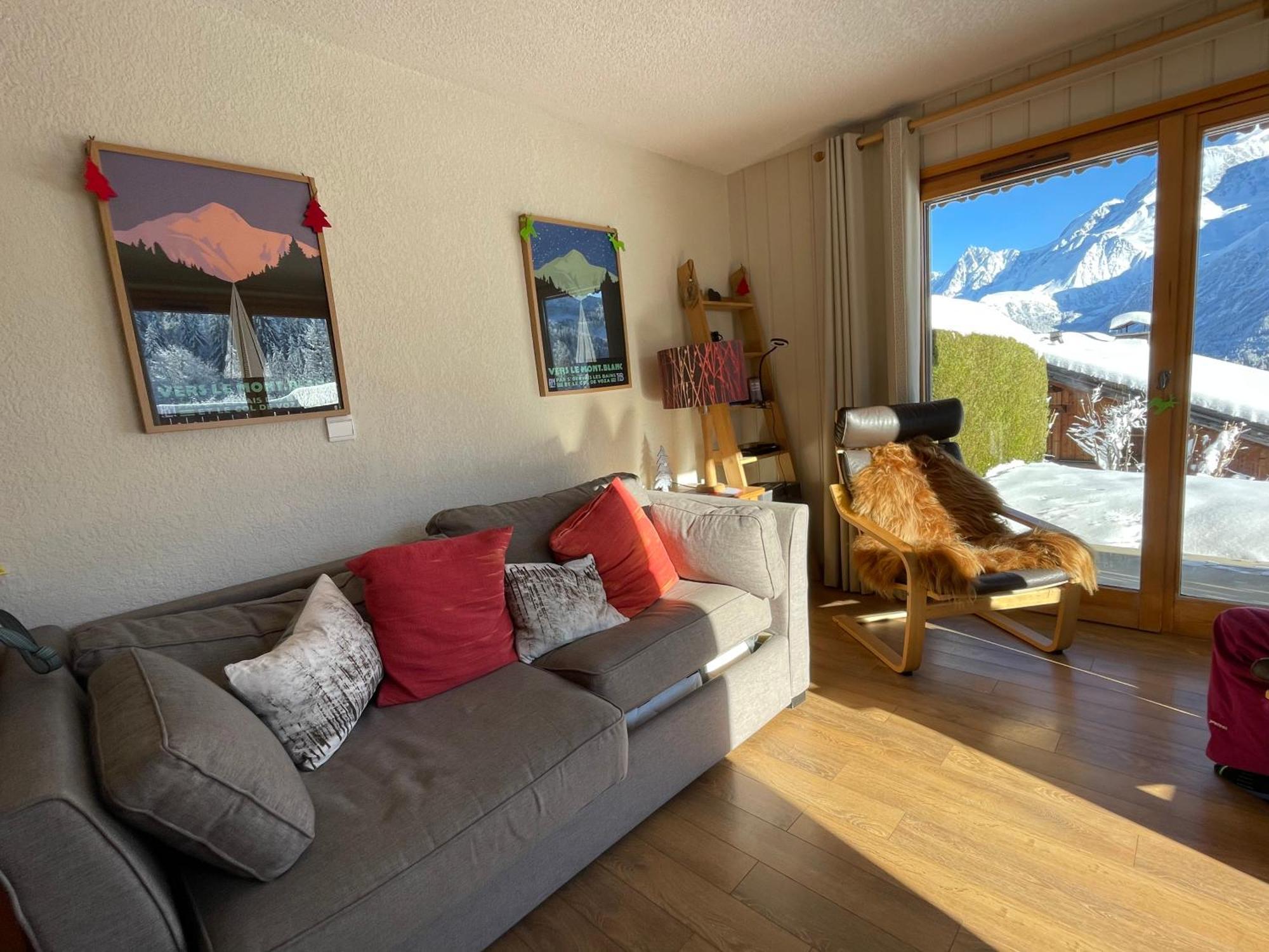 Апартаменты Vue Splendide Mont Blanc Сен-Жерве-Ле-Бэн Экстерьер фото