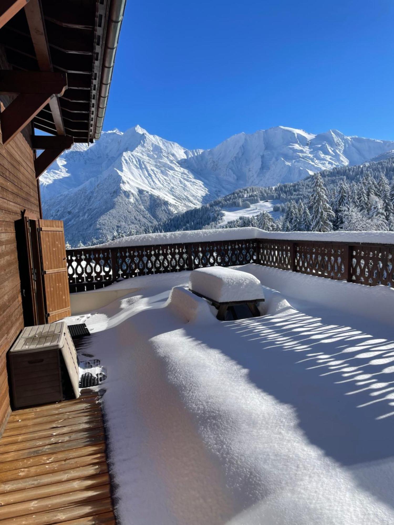 Апартаменты Vue Splendide Mont Blanc Сен-Жерве-Ле-Бэн Экстерьер фото