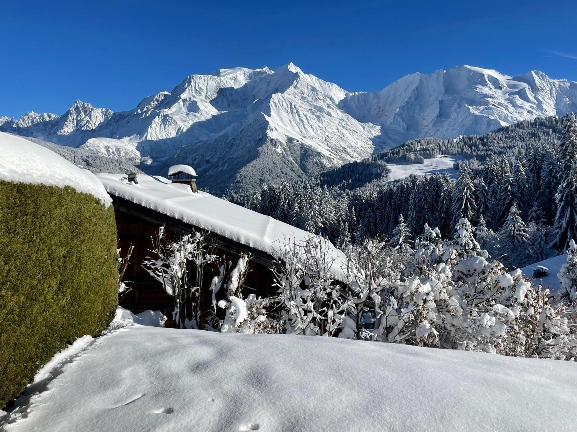 Апартаменты Vue Splendide Mont Blanc Сен-Жерве-Ле-Бэн Экстерьер фото